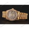 Super Clone Rolex Day-Date Gold Dial 1453956 37 mm — case and bezel