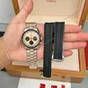 Super Clone Omega Speedmaster Moonwatch Professional 310.20.42.50.99.001 42mm Demi Rose Gold — dial close-up
