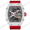 Super Clone Richard Mille RM 67-02 Richard Mille Italy White Carbon TPT Italy