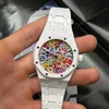 Super Clone Audemars Piguet Ceramic — dial close-up