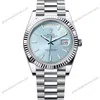 Super Clone Rolex Day-Date Ice blue Dial 228236 40 mm