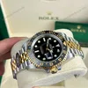 Super Clone Rolex GMT-Master II Black Dial “Zombie” 126713GRNR — bracelet detail