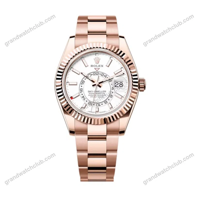 Super Clone Rolex Sky-Dweller Intense white Dial 336935