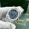 Super Clone Audemars Piguet Royal Oak Perpetual Calendar 26574ST.OO.1220ST.03 41mm — dial close-up