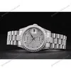 Super Clone Rolex Day-Date Diamond Dial 621612 37 mm — side profile