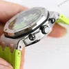Super Clone Audemars Piguet Royal Oak Offshore Diver Chronograph in Green 26703ST 42mm — clasp and links