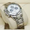 Super Clone Rolex Daytona Panda Dial 116509 Arabic Numberals — on leather display