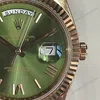 Super Clone Rolex Day-Date Olive Dial 128235 36 mm — view 9