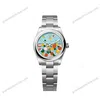 Super Clone Rolex Oyster Perpetual Turquoise blue Dial 277200 31 mm