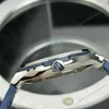 Super Clone Hublot Classic Fusion Titanium 38mm Blue Dial Unisex Size — side profile