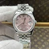 Super Clone Rolex Datejust Mother of Pearl Diamond Dial 126284RBR Jubilee 36 mm – Swiss SuperClone - photo 1