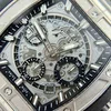 Super Clone Hublot Big Bang 42mm Rubber Strap Titanium — side profile