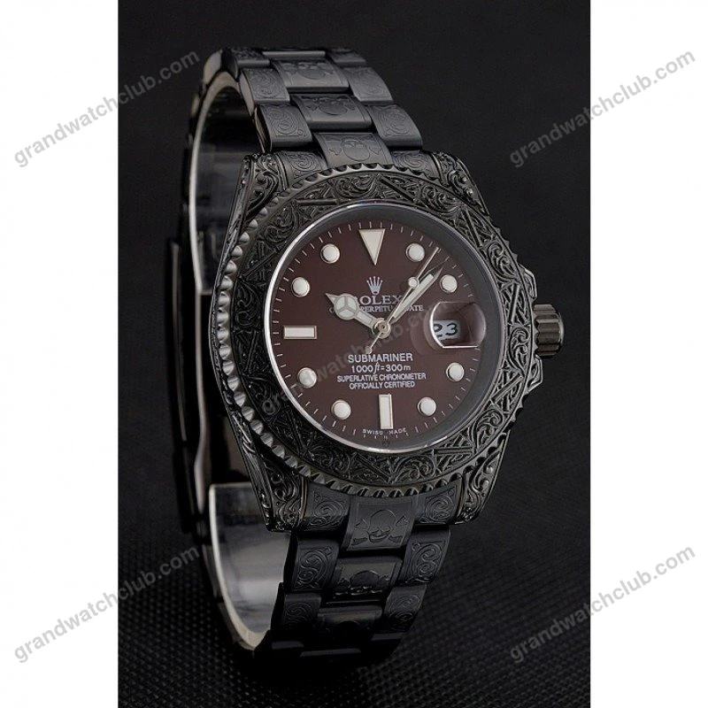 Super Clone Rolex Submariner Brown Dial 1454075 — case and bezel