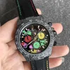 Super Clone Rolex Cosmograph Daytona DIW Motley Black 116500LN – Swiss SuperClone - photo 7