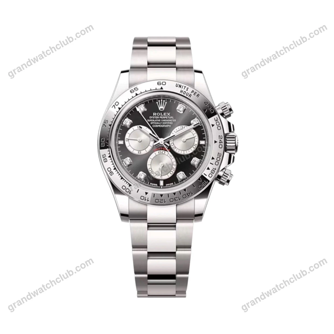 Super Clone Rolex Daytona Bright black Dial 126509