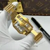 Super Clone Cartier Santos Large Skeleton WHSA0042 — bracelet detail