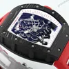 Super Clone Richard Mille RM 55 Richard Mille DARK-NTPT 42mm Carbon Tinh Chỉnh — bracelet detail