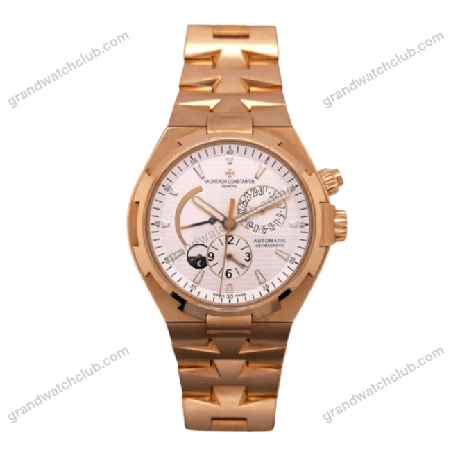 Super Clone Vacheron Constantin Overseas Dual Time 47450 42mm White Dial