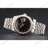 Super Clone Rolex Day-Date Black Dial SRL78 36 mm — side profile