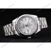 Super Clone Rolex Day-Date Silver Dial 41995 40 mm — bracelet detail