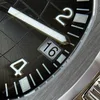 Super Clone Patek Philippe Aquanaut 5167A-001 Grey Dial V3 Update — movement / caseback view