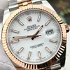 Super Clone Rolex Datejust White Dial 126231-0017 36 mm — bracelet detail