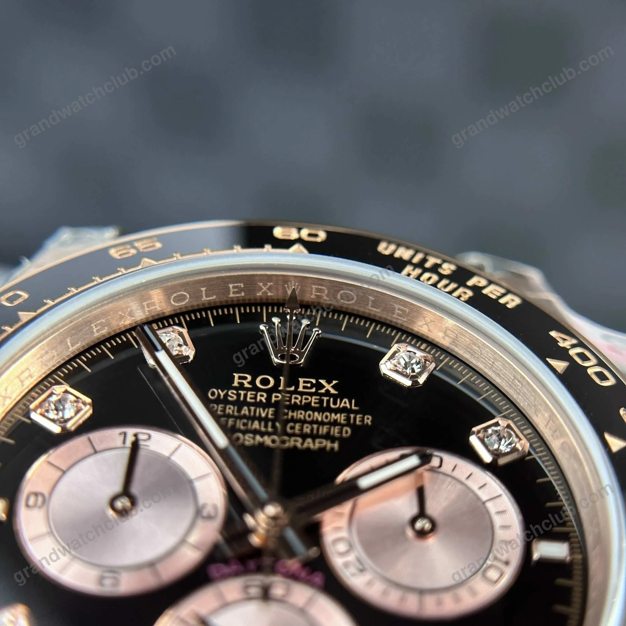 Super Clone Rolex Daytona Sundust Dial 126515LN — side profile