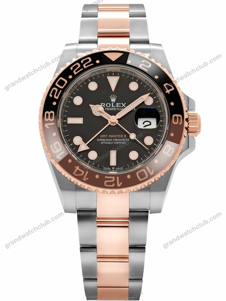 Super Clone Rolex GMT-Master II Black Dial 126711CHNR Root Beer