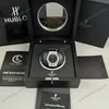 Super Clone Hublot Classic Fusion Diamonds Moissanite Pave 42mm Dial Black – Customize Diamod — view 9