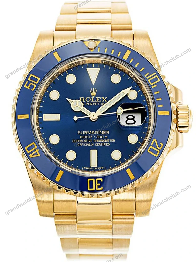 Super Clone Rolex Submariner Blue Dial 116618LB
