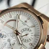 Super Clone Vacheron Constantin Overseas Dual Time 47450 42mm White Dial β view 10