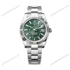 Super Clone Rolex Sky-Dweller Mint green Dial 336934 Oyster