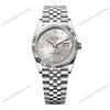 Super Clone Rolex Datejust Silver Roman Diamond Dial 126234-0029 36 mm
