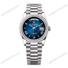 Super Clone Rolex Day-Date Blue Ombré Dial 128399tbr-0021 36 mm