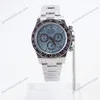 Super Clone Rolex Daytona 126506 “Platona” Open Caseback — dial close-up