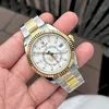 Super Clone Rolex Sky-Dweller Intense white Dial 336933 Oyster — case and bezel
