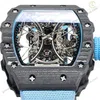 Super Clone Richard Mille RM 53-01 Richard Mille Pablo Mac Donough 42mm Carbon — side profile