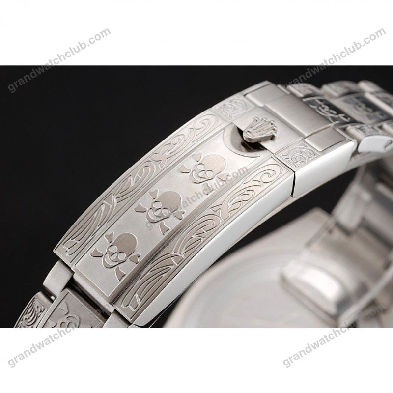Super Clone Rolex Submariner Brown Dial 1454092 — movement / caseback view