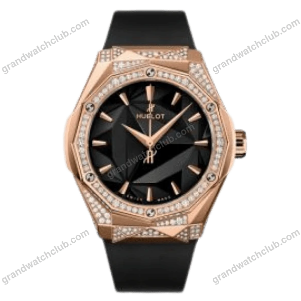 Super Clone Hublot Classic Fusion Orlinski King Gold Alternative Pavé 550.OS.1800.RX.1804.ORL19 40mm –