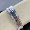 Super Clone Rolex GMT-Master II 126710GRNR “Bruce Wayne” Oyster 2024 — on leather display