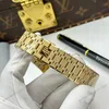 Super Clone Audemars Piguet Royal Oak Frosted Gold Double Balance Wheel Openworked 15412Ba.Yg.1224Ba.01 41mm — view 10