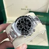 Super Clone Rolex Daytona Black Dial 126500LN “Godzilla” — case and bezel