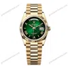 Super Clone Rolex Day-Date Green Ombré Dial 128238-0118 36 mm