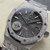Super Clone Audemars Piguet Royal Oak Frosted-Gold 15454BC 37mm Gray Dial — view 10