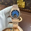 Super Clone Audemars Piguet Royal Oak 26730OR.OO.1320OR.01 41mm Rose Gold – — dial close-up