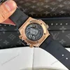 Super Clone Hublot Big Bang Unico King Gold Ceramic 421.OM.1180.RX 42mm — case and bezel