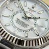 Super Clone Rolex Sky-Dweller Intense white Dial 336239 — movement / caseback view