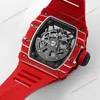 Super Clone Richard Mille RM 35-02 Richard Mille Rafael Nadal Red Carbon — side profile