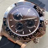 Super Clone Rolex Daytona 126515LN Bright Chocolate Dial — side profile