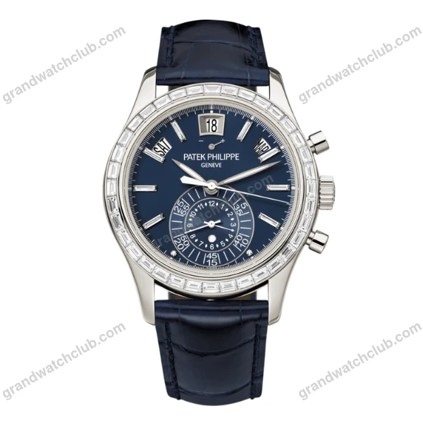 Super Clone Patek Philippe Complications 5961P-001 40mm Blue Dial Steel
